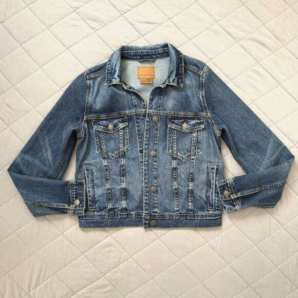 American Eagle Jean Jacket NWT - Picture 2 of 4